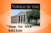 How to use edline