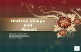 Horizon Village and Resort wedding presentation