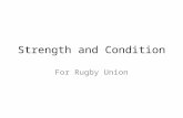 Strength and condition pedagogy