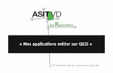2èmes Rencontres ASIT VD : Mes applications métiers sur QGIS