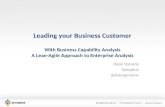 Lean agile capability analysis talk   capability analysis
