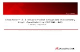 Doc Ave4.1 Disaster Recovery High Availability User Guide