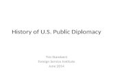 History of American Public Diplomacy (June 2014)