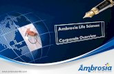 Ambrosia Corporate Presentation