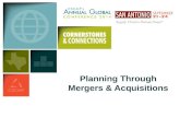 CSCMP 2014: Planning Through Mergers & Acquisitions