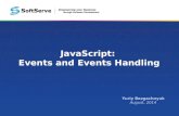 JavaScript: Events Handling