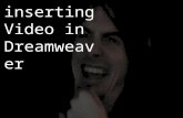 Inserting Video in Dreamweaver (Using Plugin)