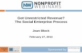 Got Unrestricted Revenue? The Social Enterprise Process