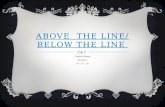 Above  the line powerpoint by rr