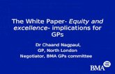 BMA White Paper Meeting