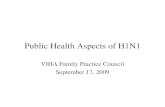 Public Health Aspects of H1N1 VIHA Family Practice Council