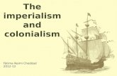 Imperialism and colonialism