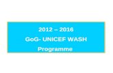 Go g unicef wash programme 2012 - 2016.pptx