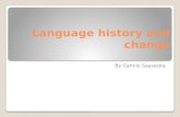 Language history and change 2
