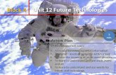 Unit 12 Future Technologies