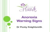 Anorexia Warning Signs Guide