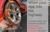 When Your App Hits The Highway  - NetFlow Analyzer V10 Overview