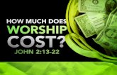 How Much Does Worship Cost