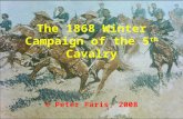 The 1868 winter campaign of the 5th cavalry