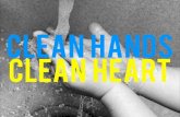 Clean hands clean heart