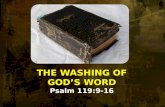 Washing of God's Word