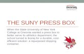 Ikoniq's press box solution for SUNY Oneonta