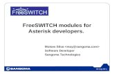 FreeSWITCH Modules for Asterisk Developers