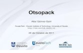 Presentación de Otsopack en Tecnalia