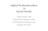 Digital Professionalism In Social Media