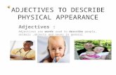 Adjectives to describe physical appearance.ppt