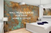 Wall murals ideas for your home and office
