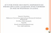 ICT for Food Security: Experiences from Life-long Learning for Farmers in South Western Uganda - Daniel Ninsiime