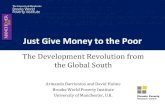 Just give money to the poor: David Hulme, Armando Barrientos, Brooks World Poverty Institute