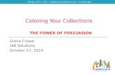 Coloring your collections, 2014 CreditScape, Western Region Credit Conference Seminar Slide Deck, sponsored by Credit Management Association.