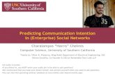 Predicting Communication Intention in Social Media