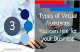 What is Outsourcing: 3 Types of Virtual Assistants