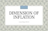 Dimension of Inflation