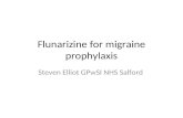 Flunarizine for migraine prophylaxis