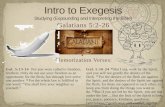 12.10.05 Exegesis - Galatians 5.2-26
