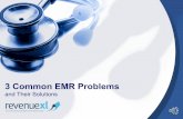 EMR / EHR Software: How to overcome top 3 problems