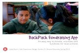 BackPack Fundraising App for Schools