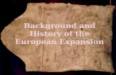 Background and history of the european expansion 5th grade standrew