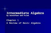Algebra review