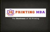3D Printing Course Online - Announcing the 3D Printing MBA