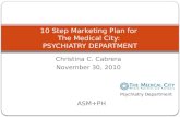 Cabrera   individual 10 step marketing plan