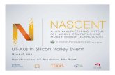 Nanomanufacturing Presentation for UT in Silicon Valley 2013