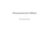 Photoelectric intro