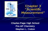 Chapter 3 scientific measurement 1