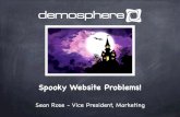 Spooky Website Problems - Maximize Demosphere