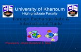 Exchange rate & international trade